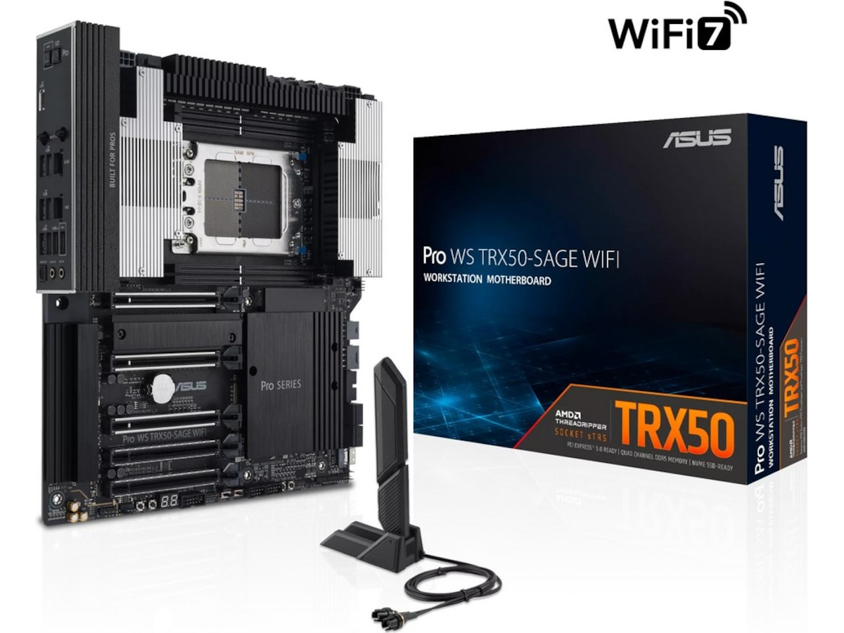 ASUS Pro WS TRX50-SAGE WIFI Bundkort AMD Socket