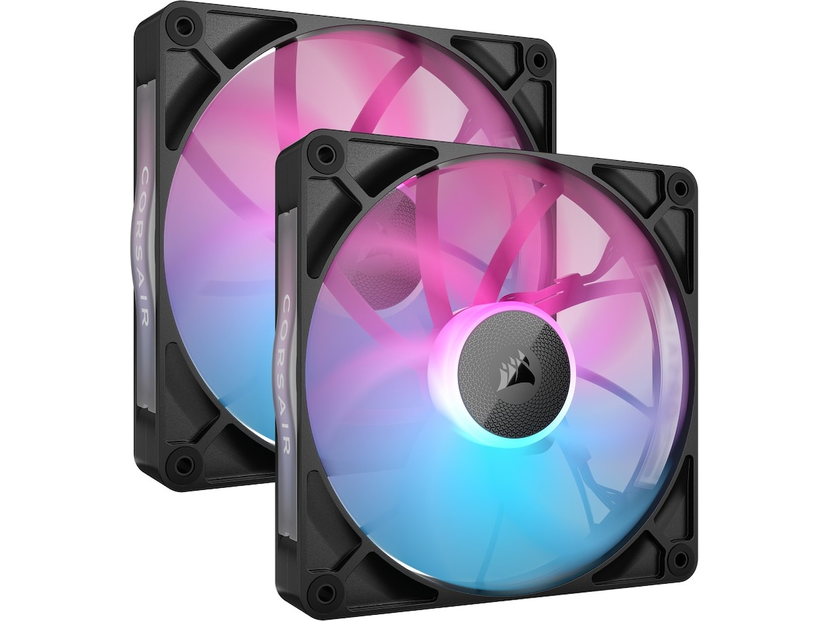 Corsair iCUE Link RX140 RGB Ventilator 2pk (sort) Blæsere