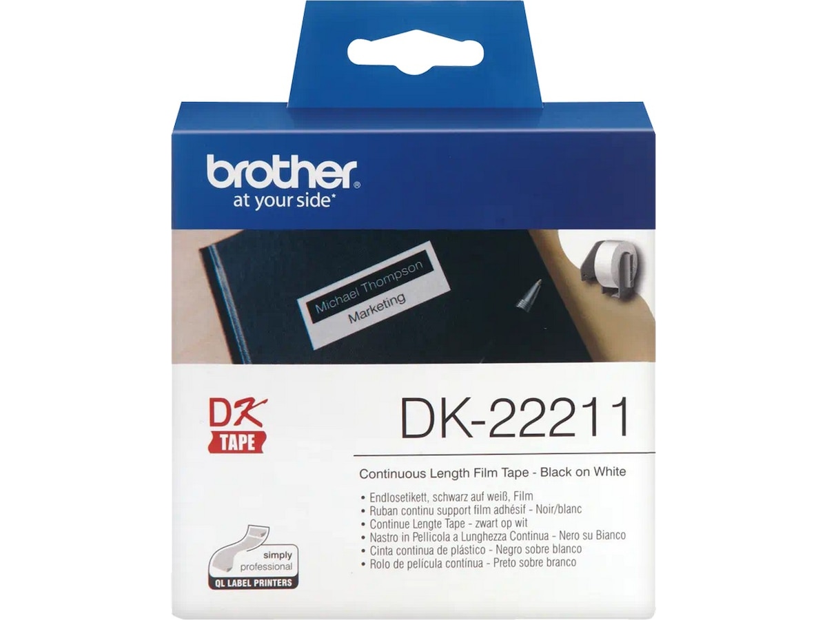 Brother DK22211 Endless Film white Label produkter