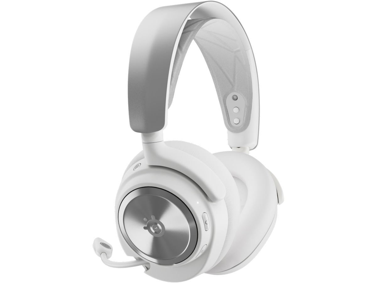 SteelSeries Arctis Nova Pro Wireless P gamingheadset PS5 (hvid) Gamingheadset