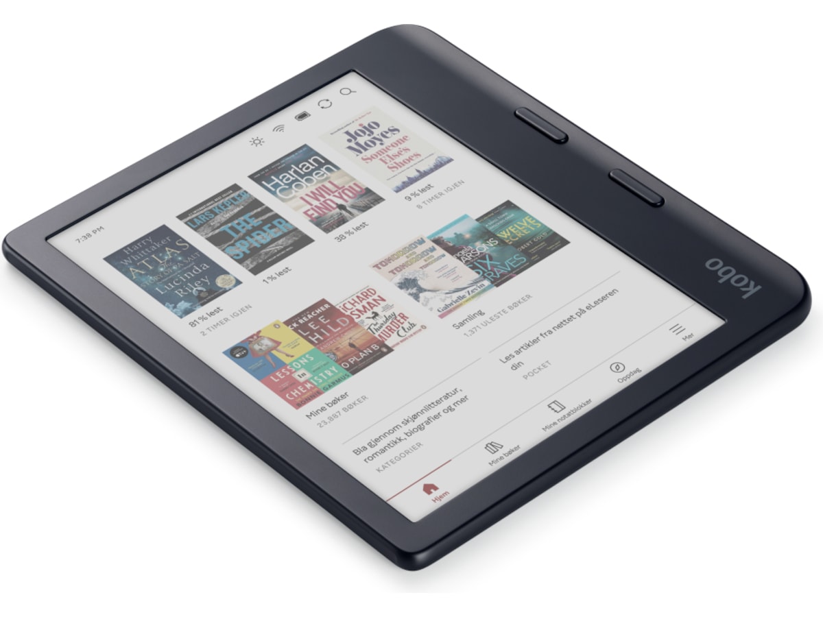 Kobo Libra Colour 7" 32GB (sort) E-bogslæsere