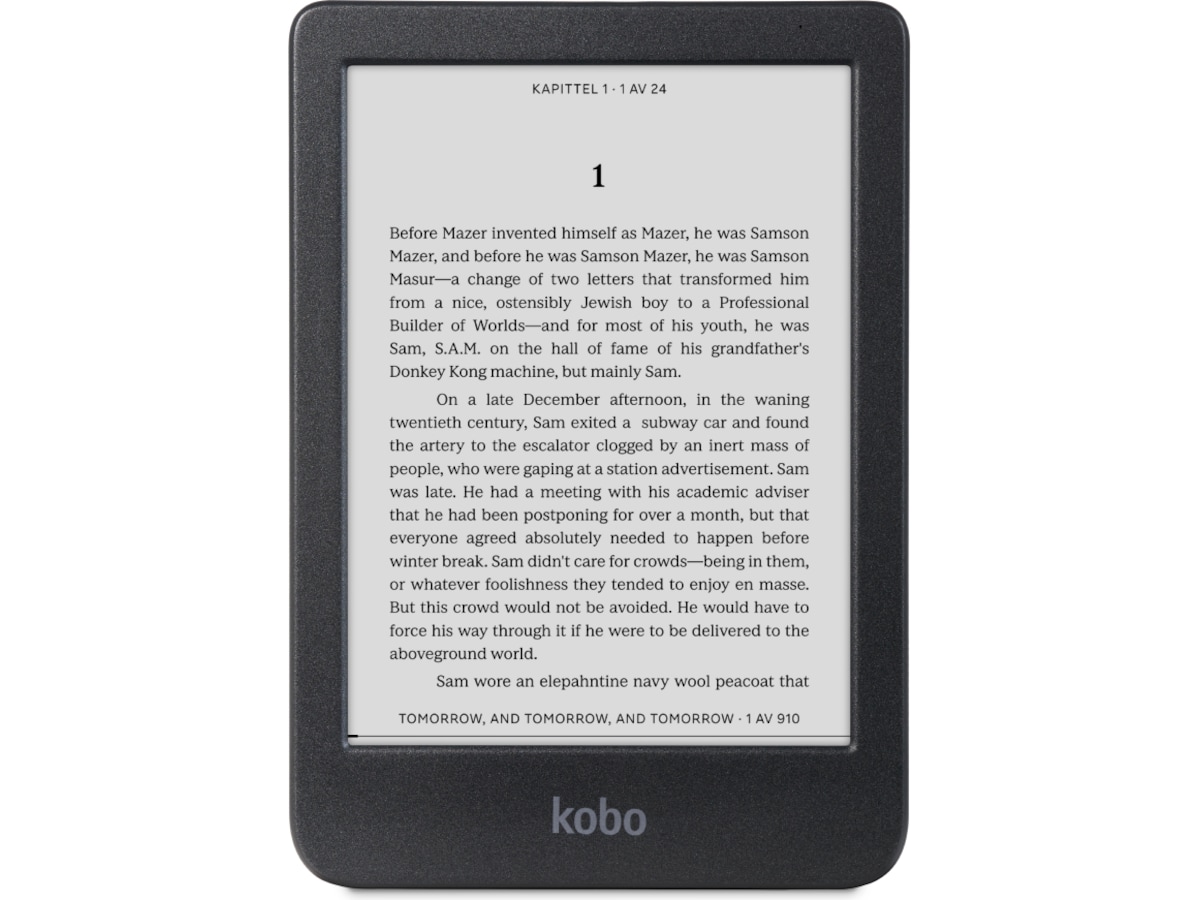 Kobo Clara BW 6" 16GB (sort) E-bogslæsere