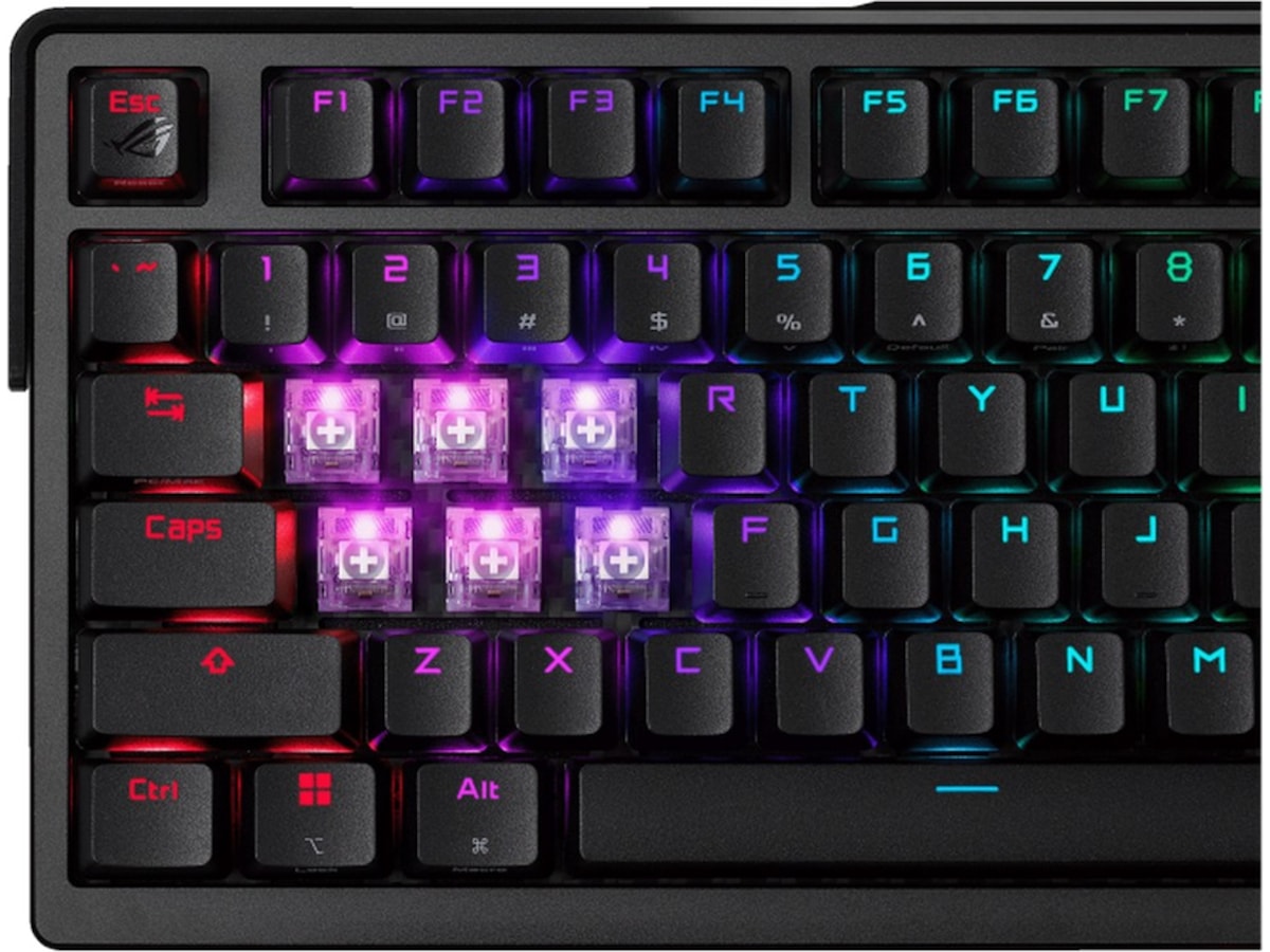 ASUS ROG Azoth Extreme RGB trådløst gaming-tastatur (sort) Gamingkeyboard