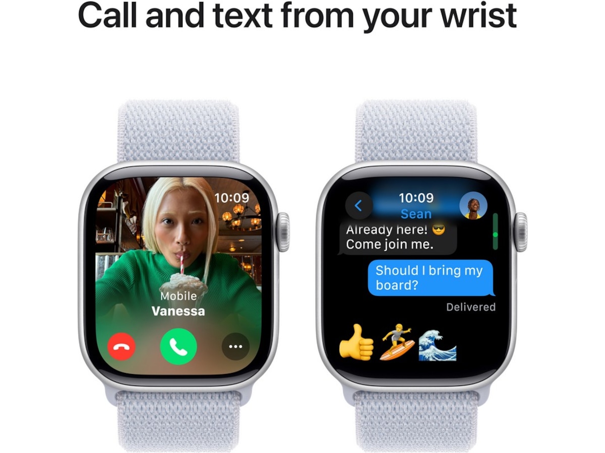 Apple Watch Series 10 GPS 42mm Aluminium (sølv) Smartwatches