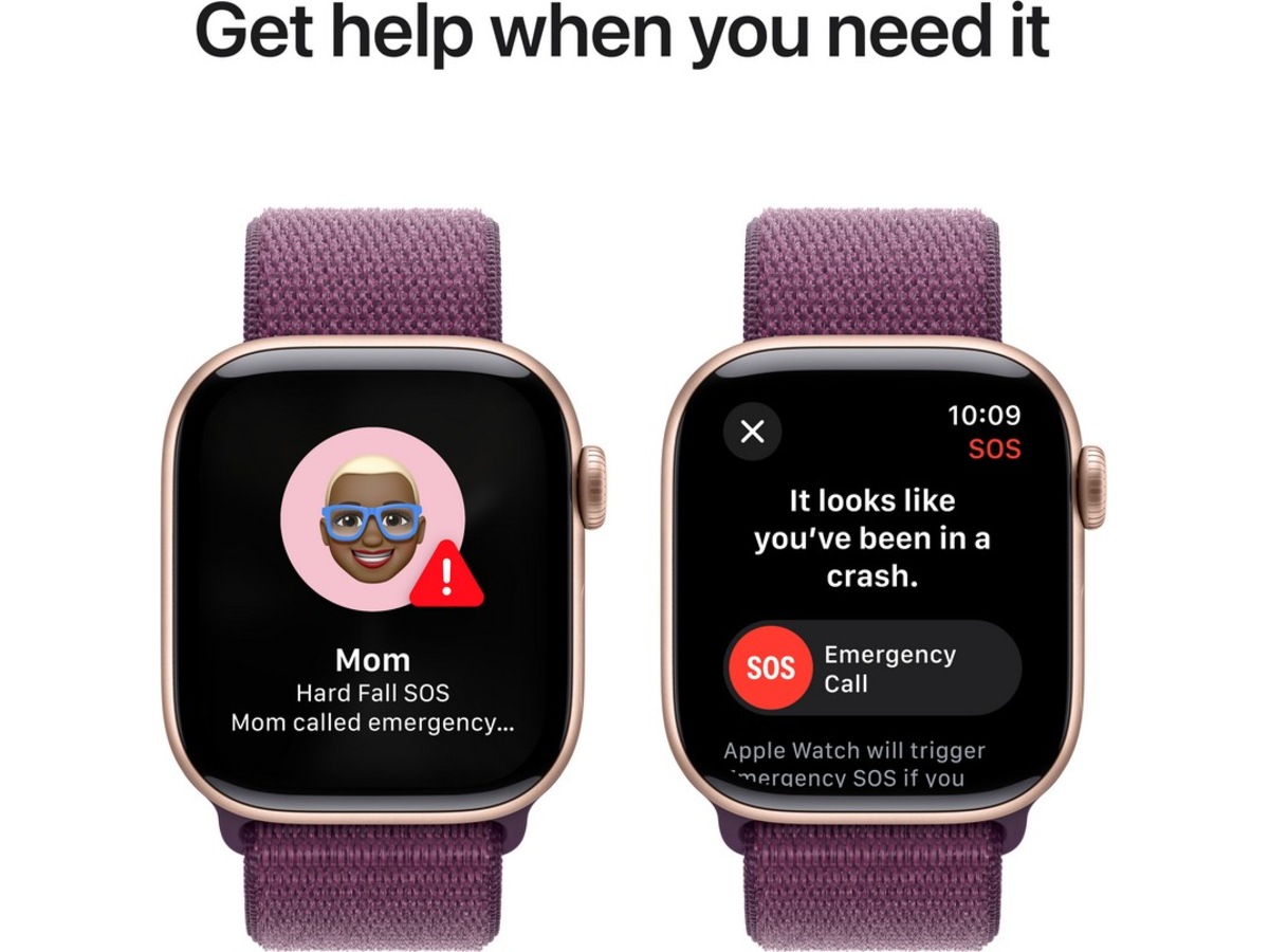 Apple Watch Series 10 GPS 42mm Aluminium (rosaguld) Smartwatches