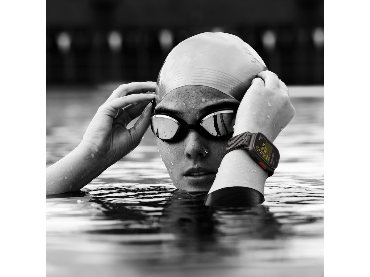 Apple Watch Ultra 2 49mm GPS + LTE Titan (sort) Smartwatches