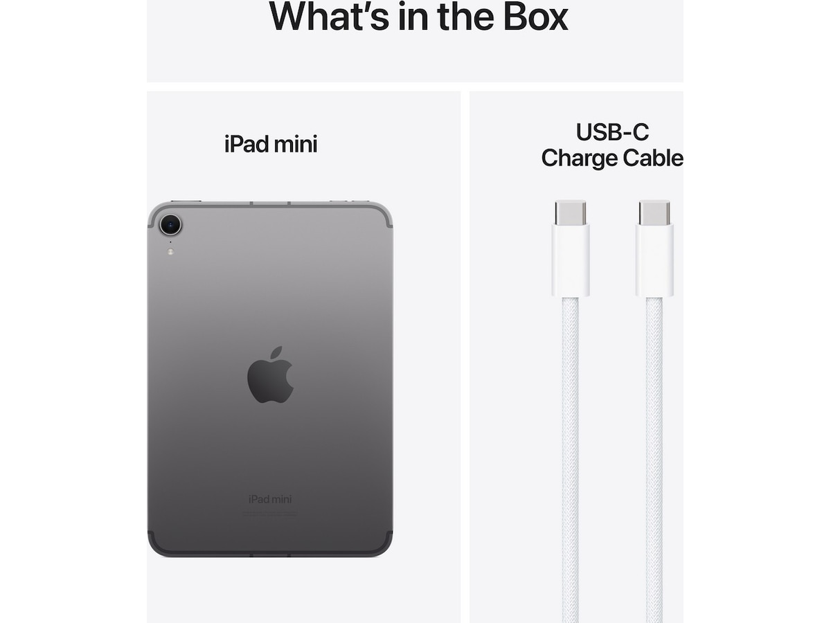 iPad mini (2024) 128GB 5G (space grey) Tablets