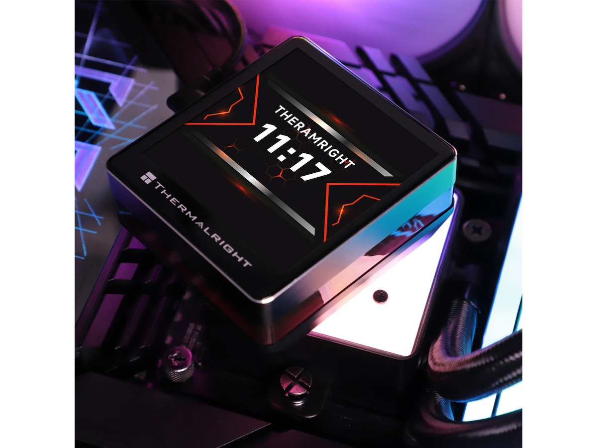 Thermalright Grand Vision 360 Argb CPU Køler (sort) CPU - Vandkøling