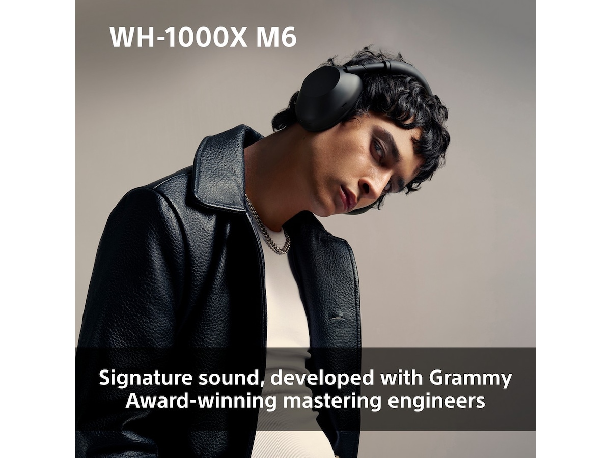 Sony WH-1000XM6 Trådløse høretelefoner, Over-Ear (sort) Høretelefoner