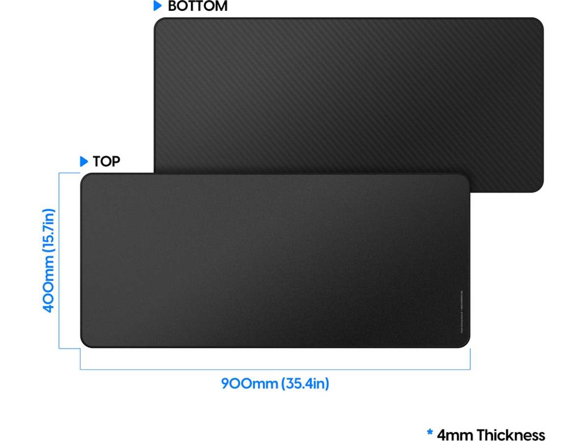 Pulsar Paracontrol XXL Musemåtte (sort) Gamingmusemåtte