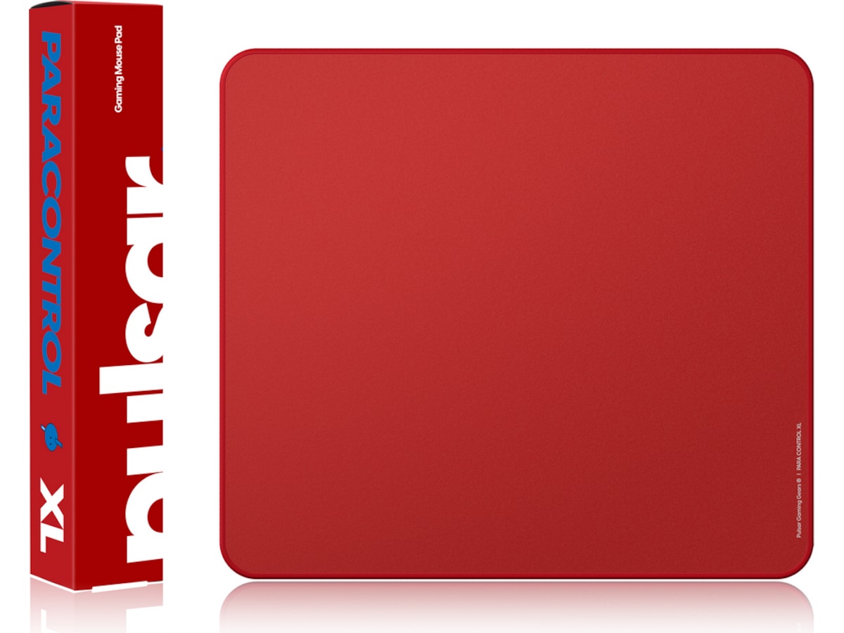 Pulsar Paracontrol XL Musemåtte (rød) Gamingmusemåtte