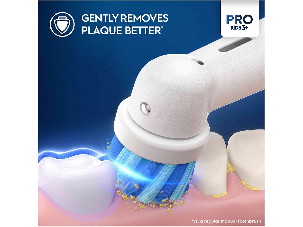 Oral-B Spiderman påfyld tandbørstehoveder 4 pak Tandbørstehoveder