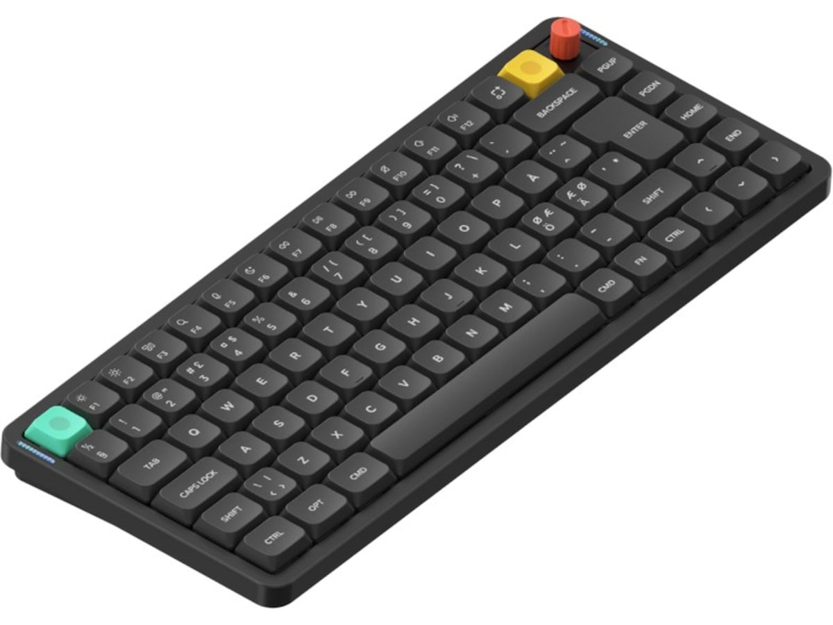 NuPhy Air75 V3 trådløst gamingtastatur (nebula black / blush nano) Gamingkeyboard