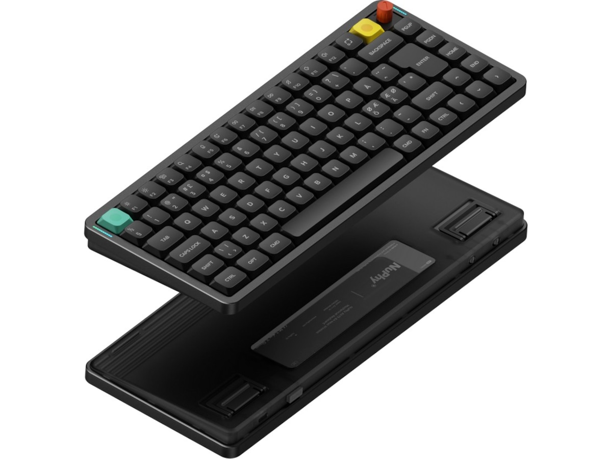 NuPhy Air75 V3 trådløst gamingtastatur (nebula black / blush nano) Gamingkeyboard