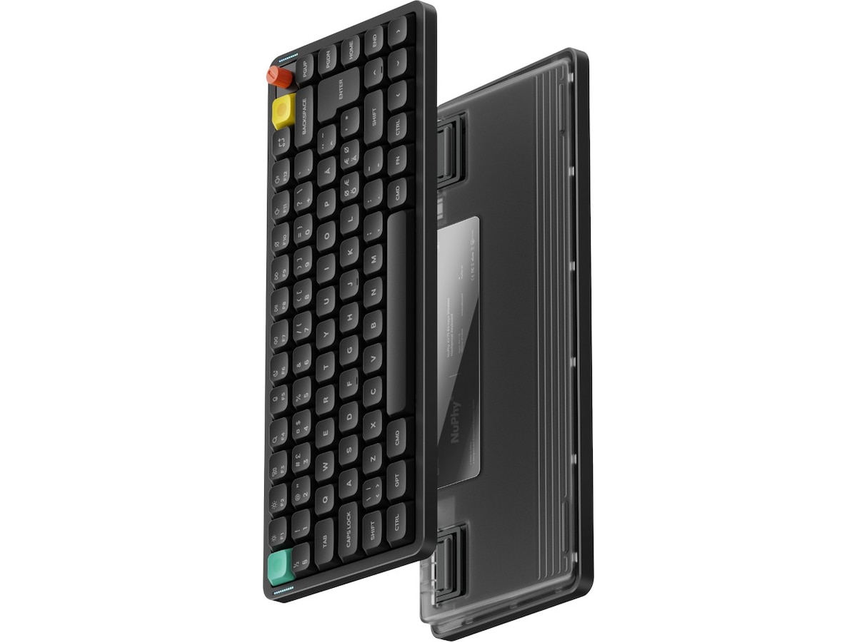 NuPhy Air75 V3 trådløst gamingtastatur (nebula black / blush nano) Gamingkeyboard