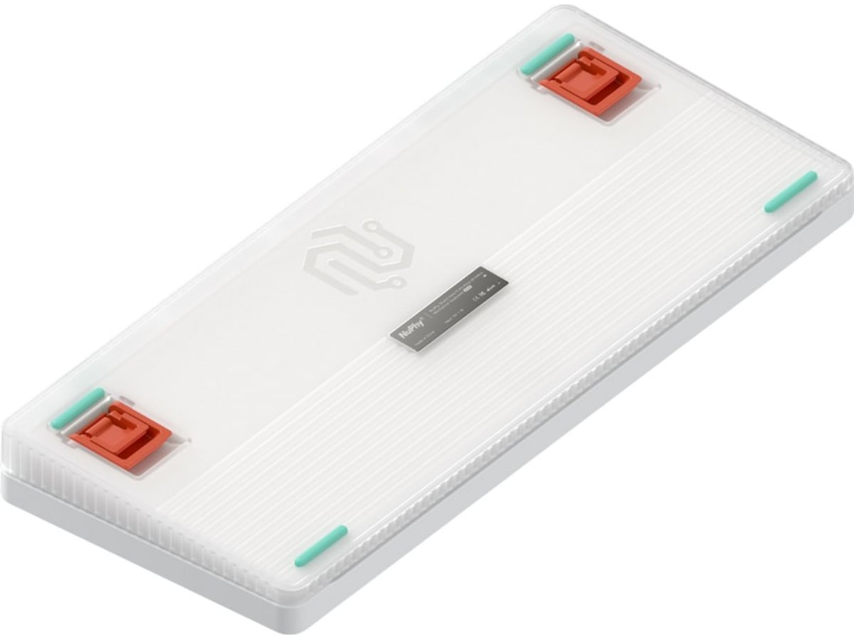 NuPhy Halo75 V2 trådløst gaming tastatur (Ionic white/raspberry) Gamingkeyboard