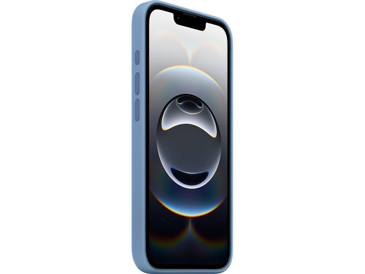 iPhone 16e Silikone cover (vinterblå) Mobilcover
