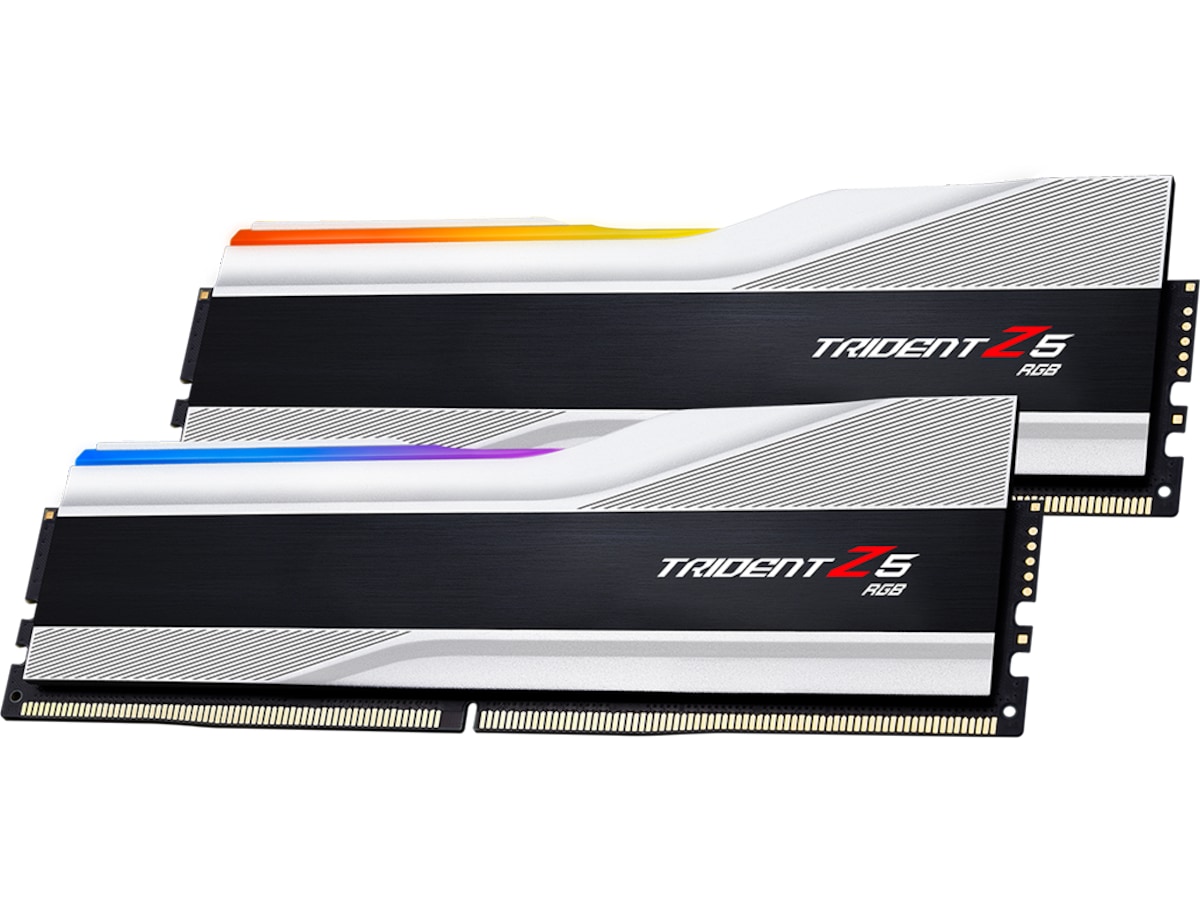 G.Skill Trident Z5 DDR5 6000MHz 32GB RGB (hvid) Hukommelse (RAM)