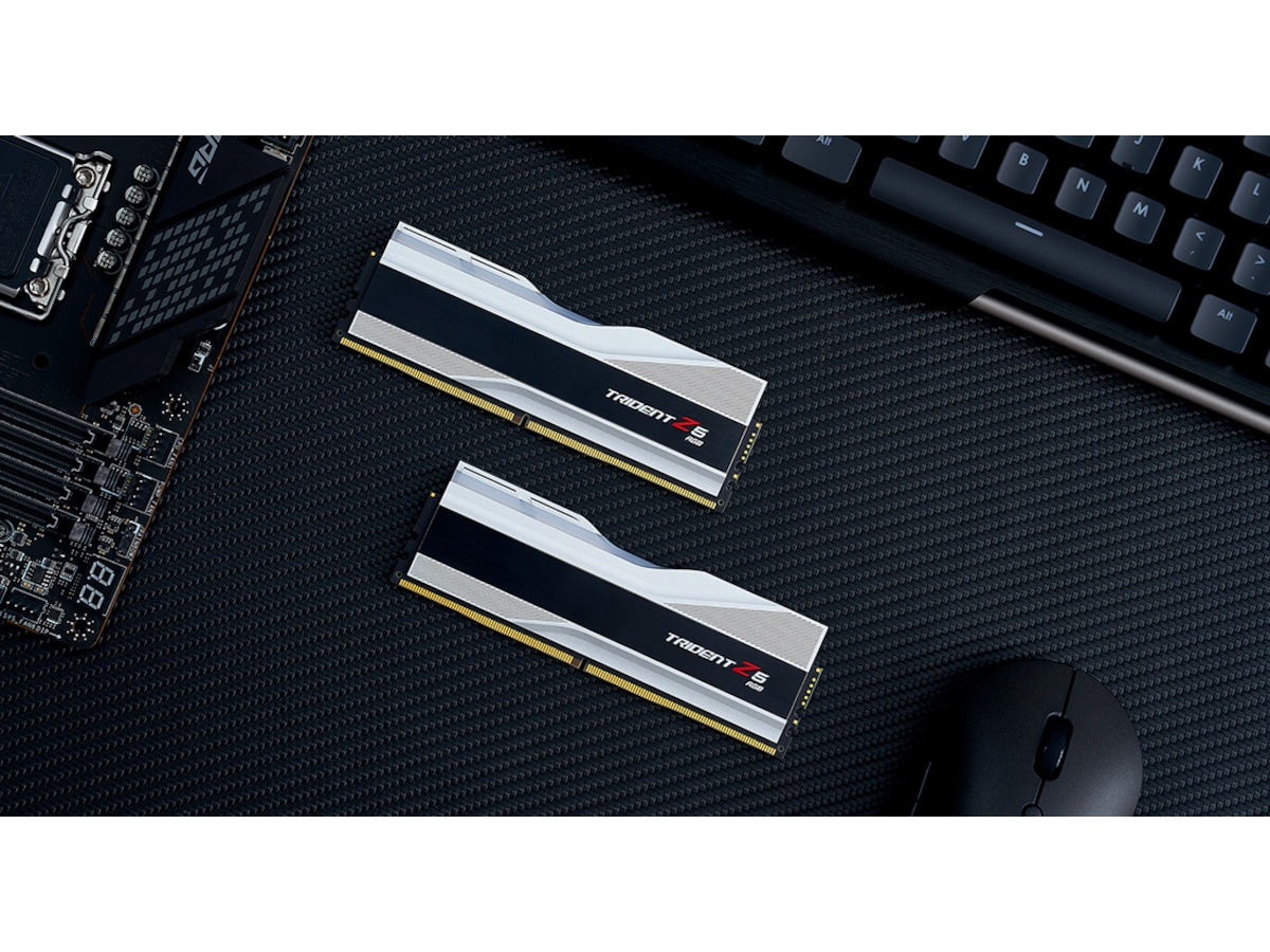 G.Skill Trident Z5 DDR5 6000MHz 32GB RGB (hvid) Hukommelse (RAM)