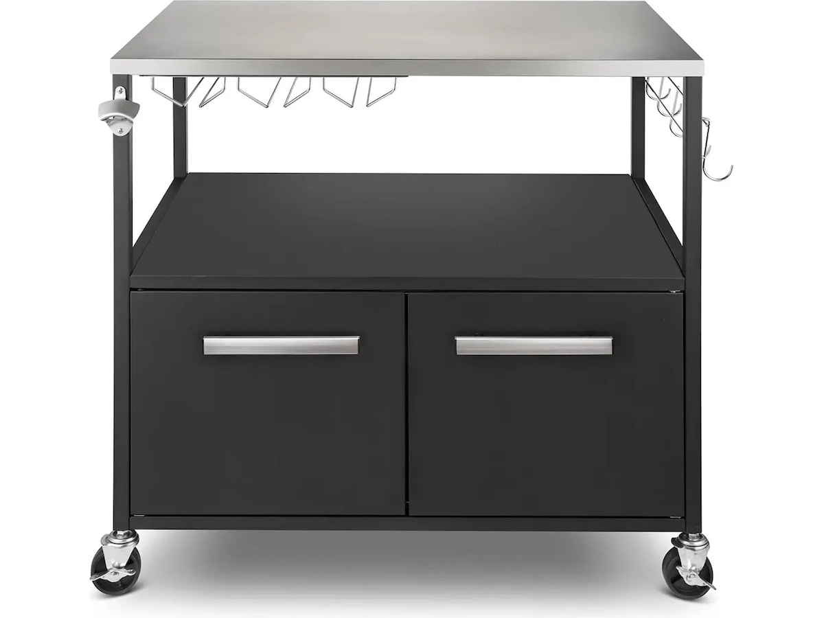 Austin and Barbeque Sidebord med opbevaring Udendørsgrill – vogne