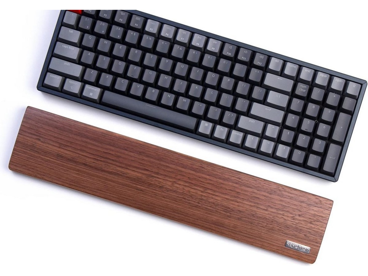 Keychron K4 håndledsstøtte i træ Tilbehør til gaming tastatur og mus