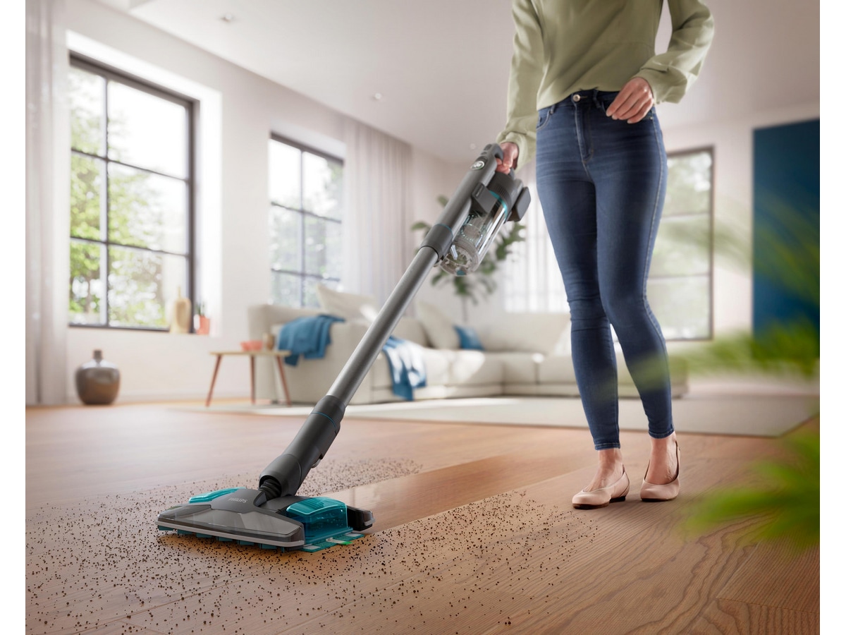 Philips XC8057/01 Trådløs støvsuger (aqua) Ledningsfrie støvsugere