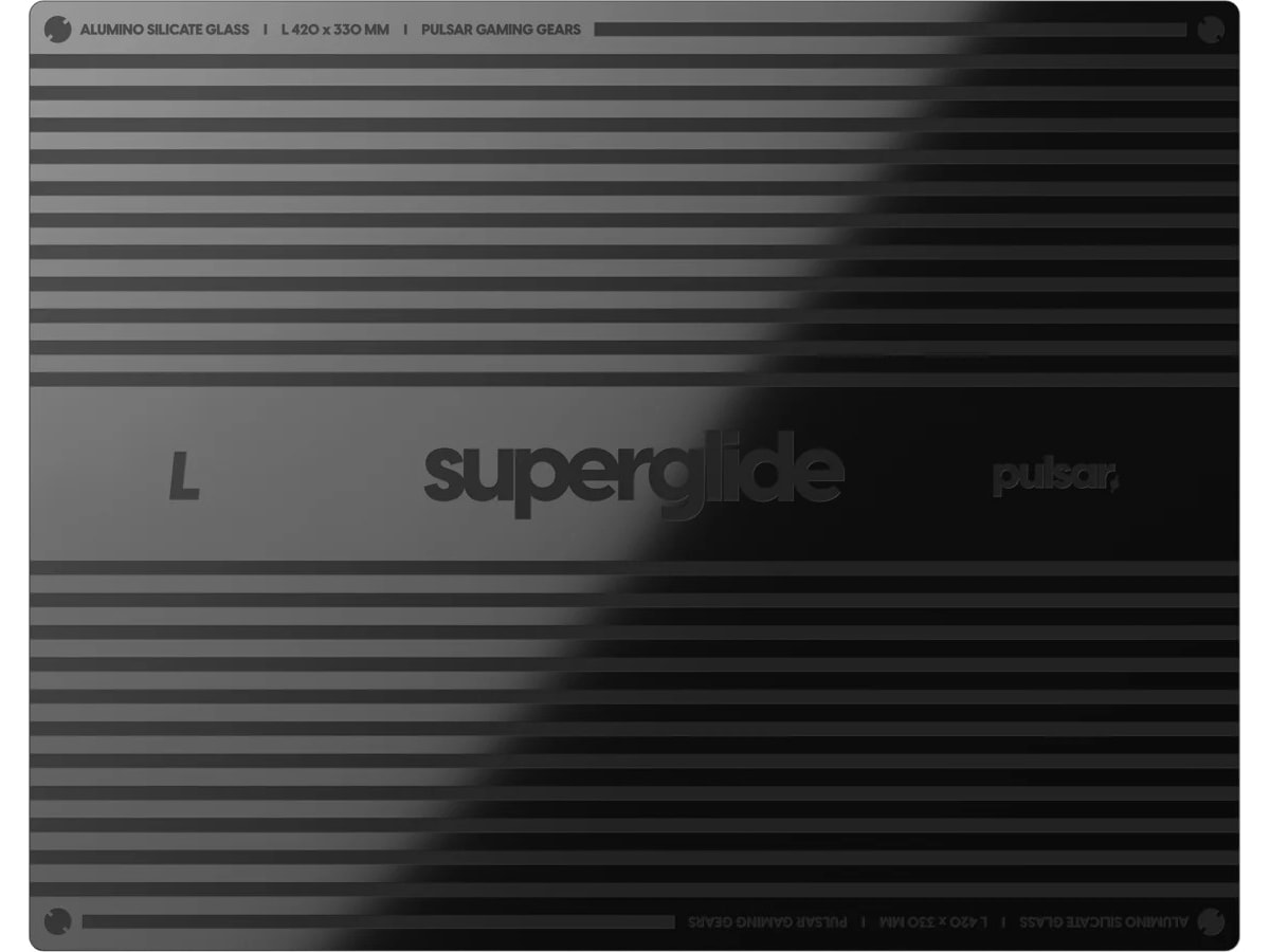 Superglide Glass Mousepad v3 Musemåtter