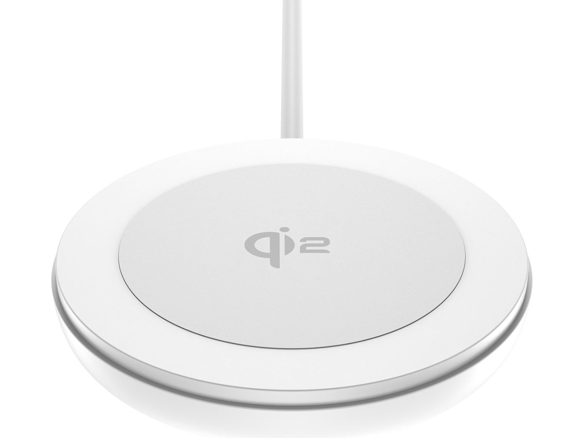 Andersson Qi2 15W Trådløs oplader (hvid) Trådløs oplader