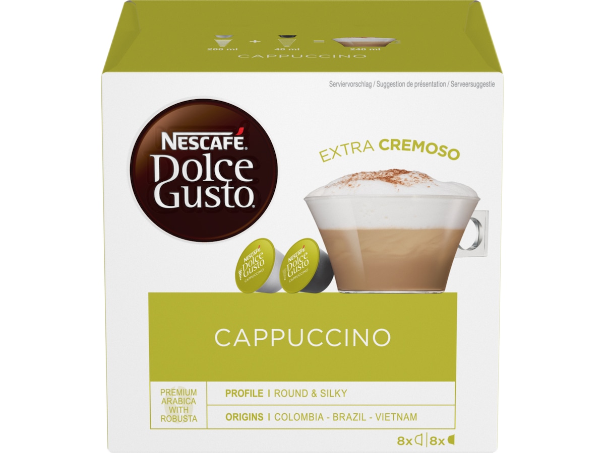 Nescafé Dolce Gusto Cappuccino Big Pack Kaffe kapsler