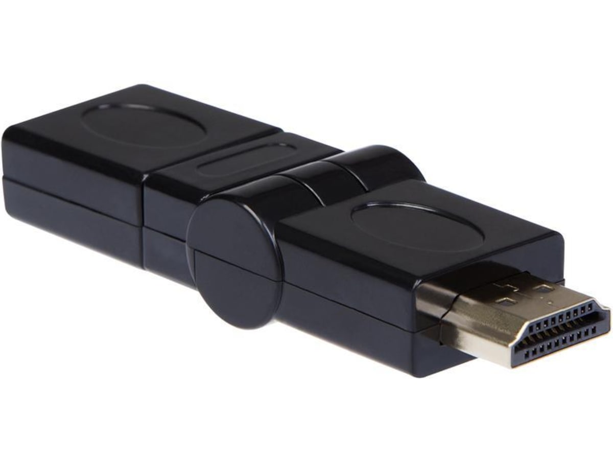 HDMI til HDMI Adapter (sort) Monitor