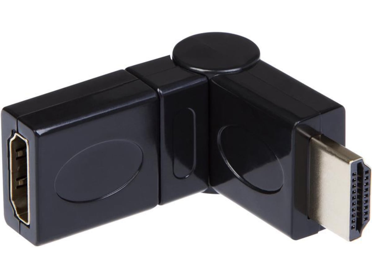 HDMI til HDMI Adapter (sort) Monitor