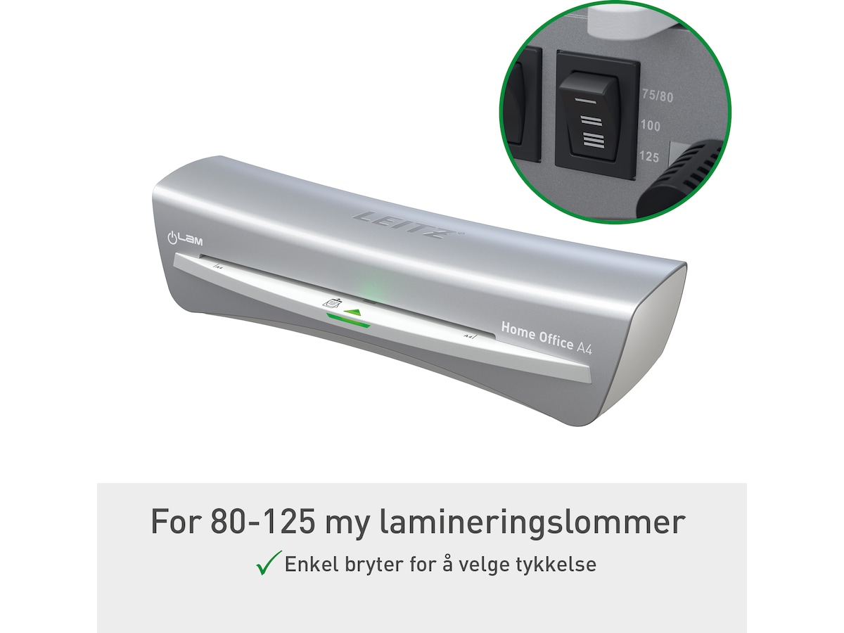 Leitz Lamineringsmaskine iLAM A4 HOME Office Lamineringsmaskiner