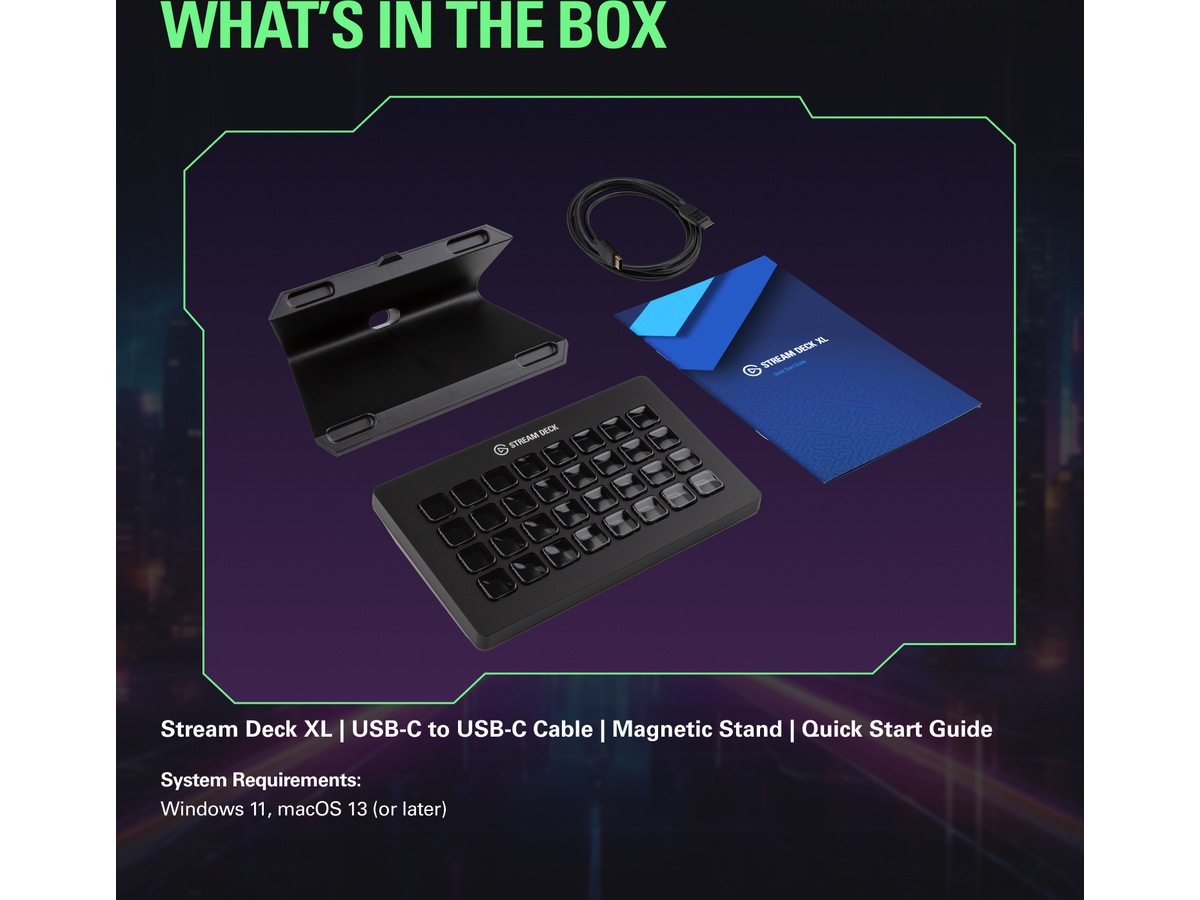 Elgato Stream Deck XL Capture og streamning