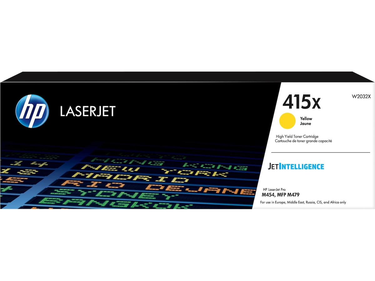 HP Toner 415X Gul Laser Toner