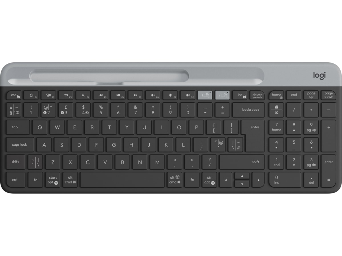 Logitech K580 Slim Multi-Enhed Tastatur Keyboards
