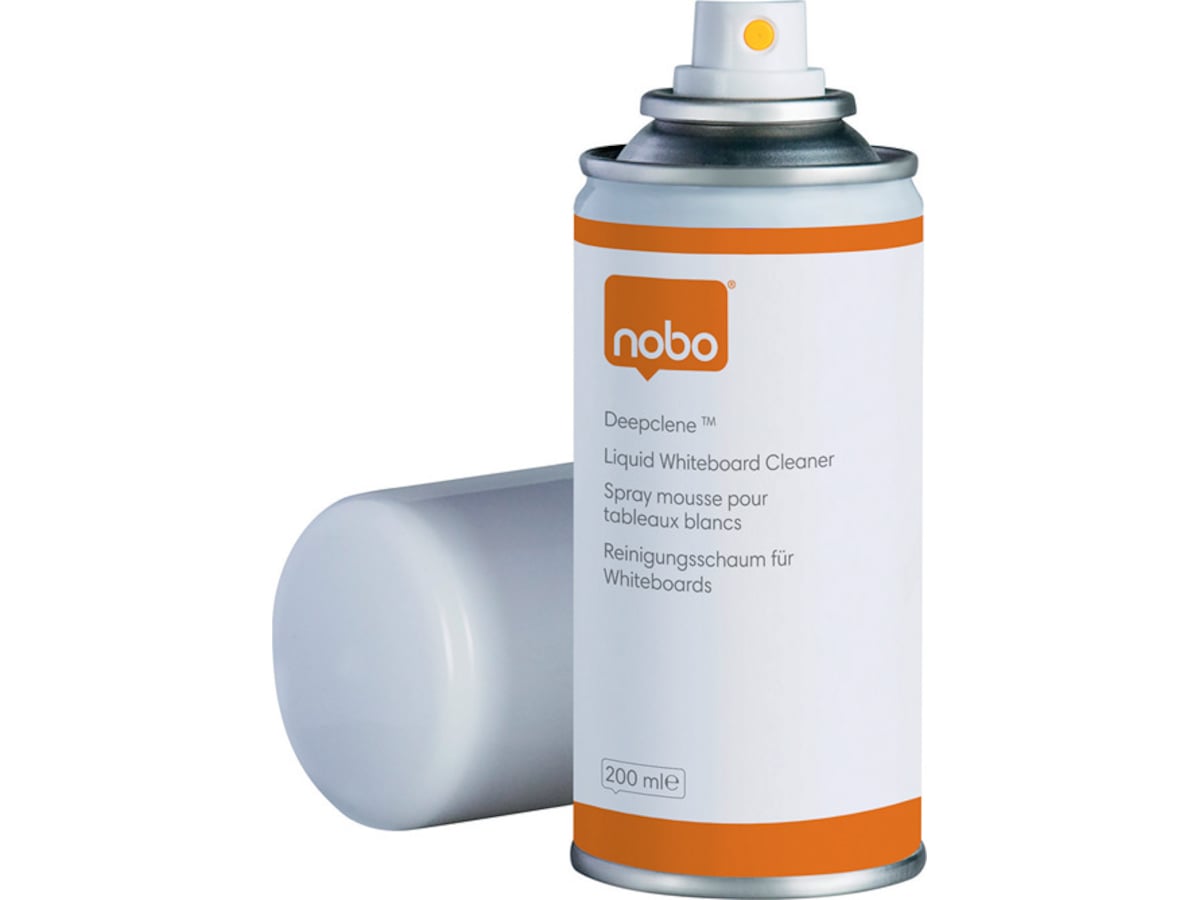 Nobo Deepclene Whiteboard rengøringsspray, 200ml Whiteboards
