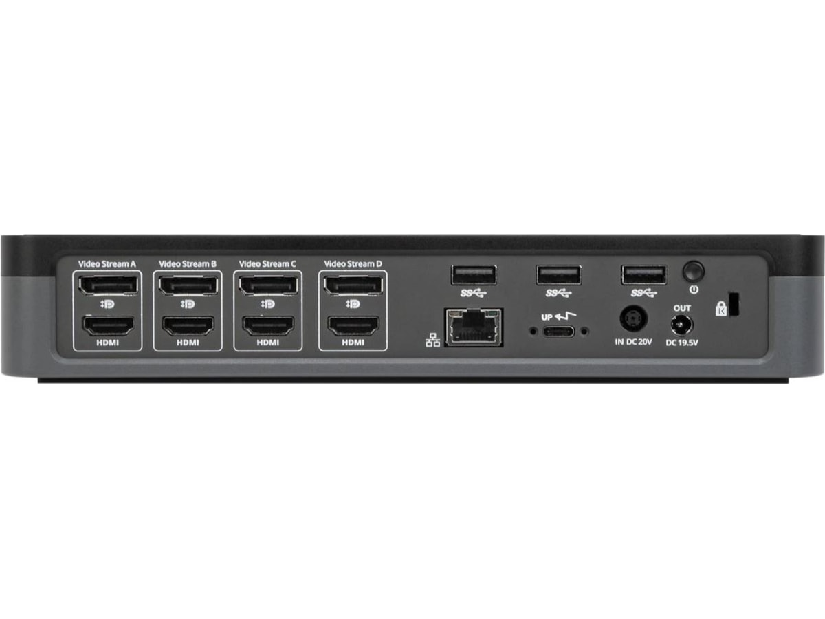 Targus Universal Quad 4K Docking Dockingstation og USB-hub