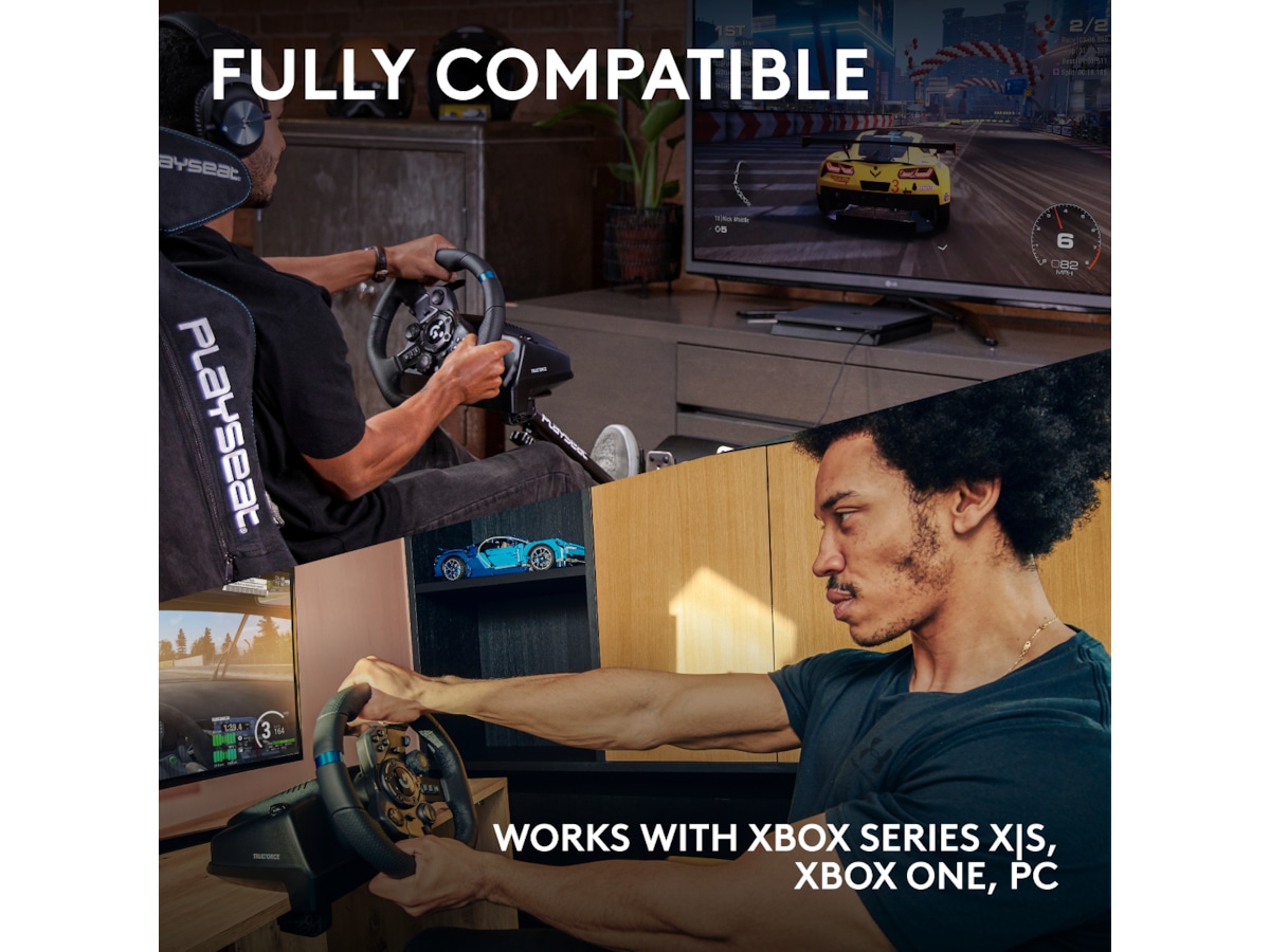 Logitech G923 Driving Force Racing XBX/XBS/XB1 Rat og pedaler