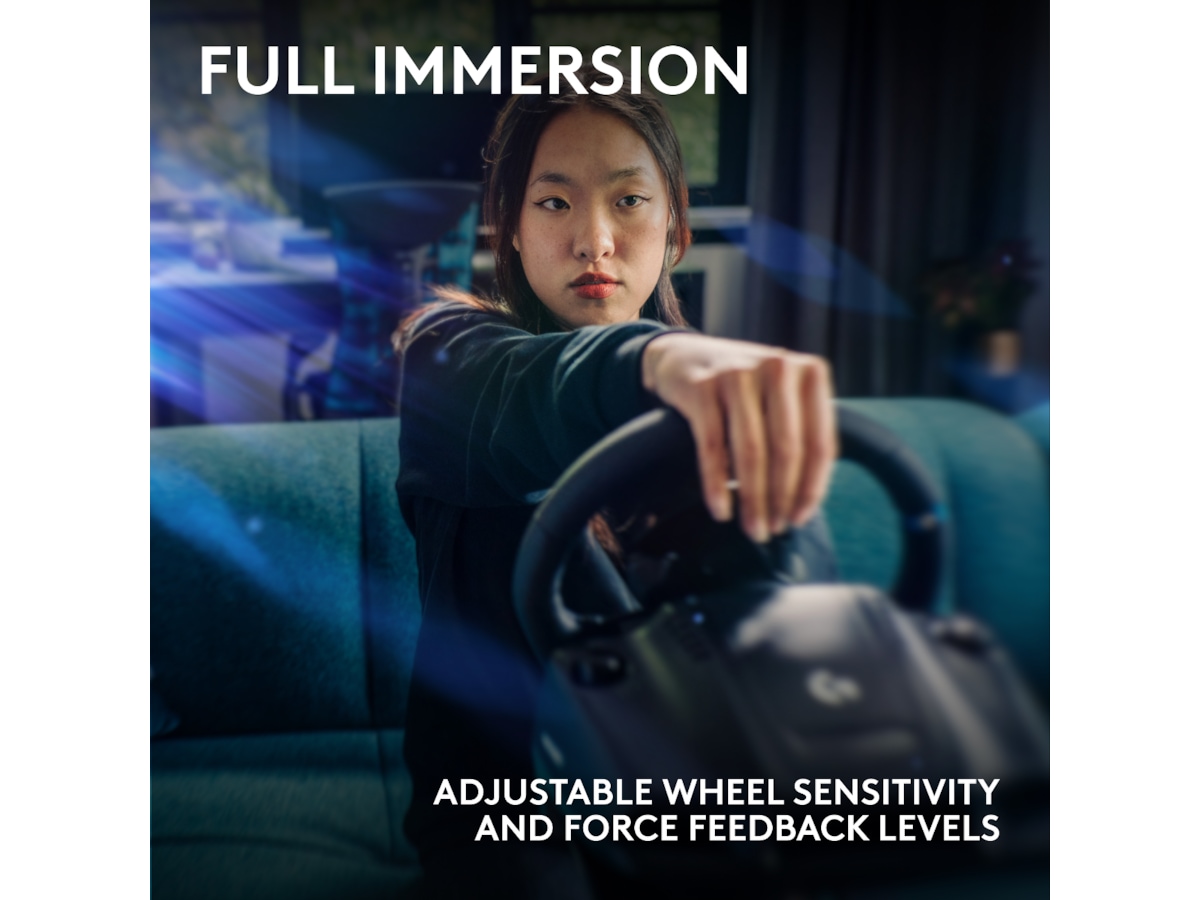 Logitech G923 Driving Force Racing XBX/XBS/XB1 Rat og pedaler