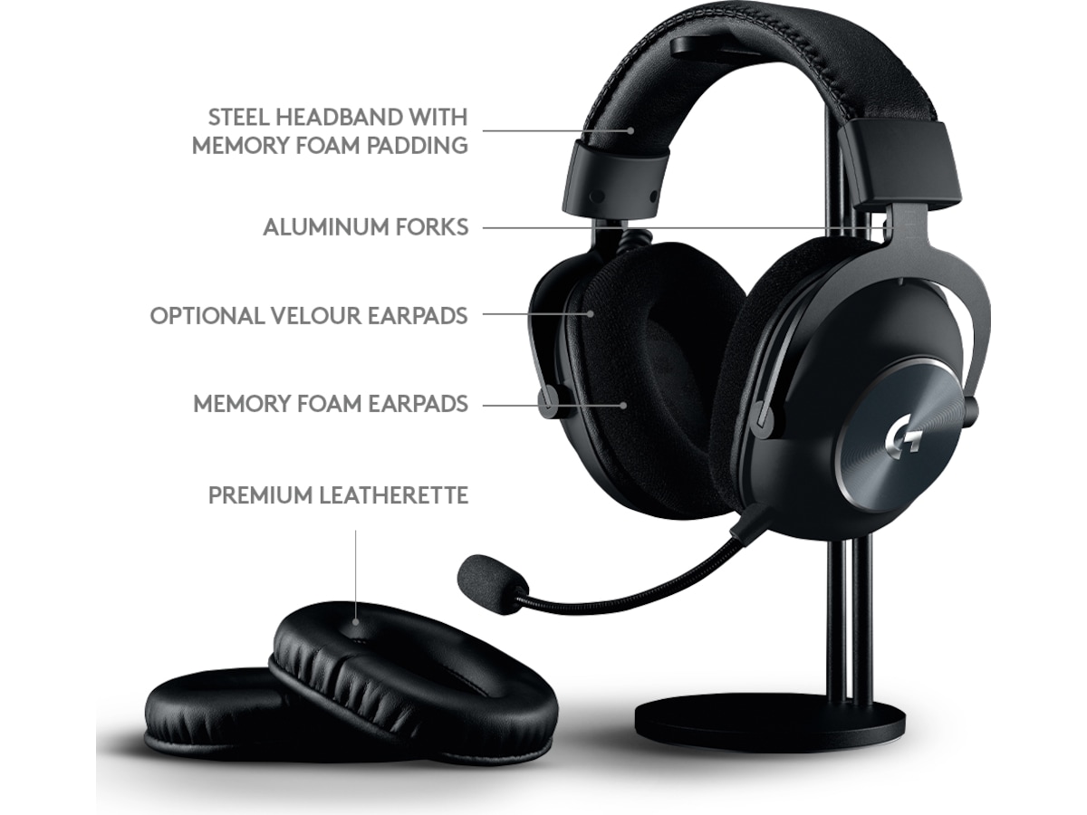Logitech PRO X LIGHTSPEED Trådløst Gaming Headset (sort) Gamingheadset