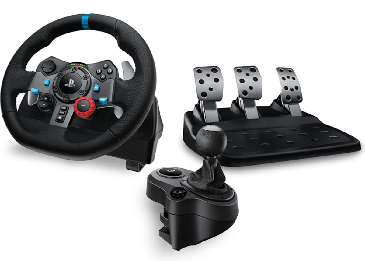 Logitech G29 Racing-bundle PS3/PS4/PS5/PC Tilbehør til spilkonsoller
