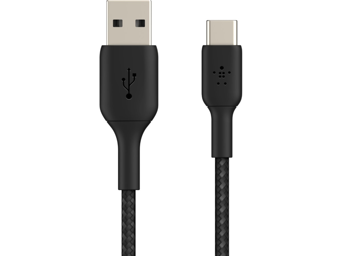 Belkin USB-A til USB-C kabel 1m (sort) USB-kabler