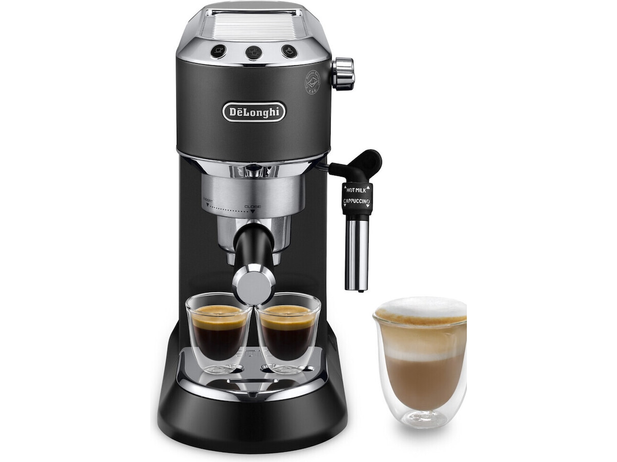 DeLonghi Dedica Style EC685.BK Espressomaskine (sort) Espressomaskiner