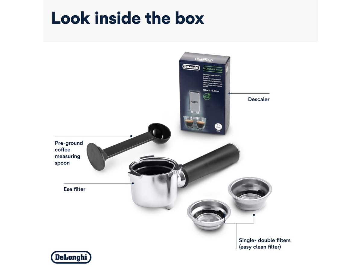 DeLonghi Dedica Style EC685.BK Espressomaskine (sort) Espressomaskiner