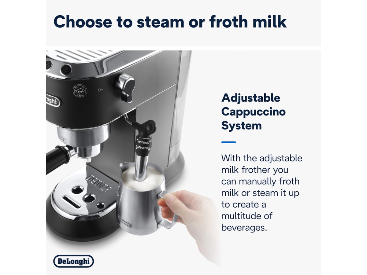 DeLonghi Dedica Style EC685.BK Espressomaskine (sort) Espressomaskiner