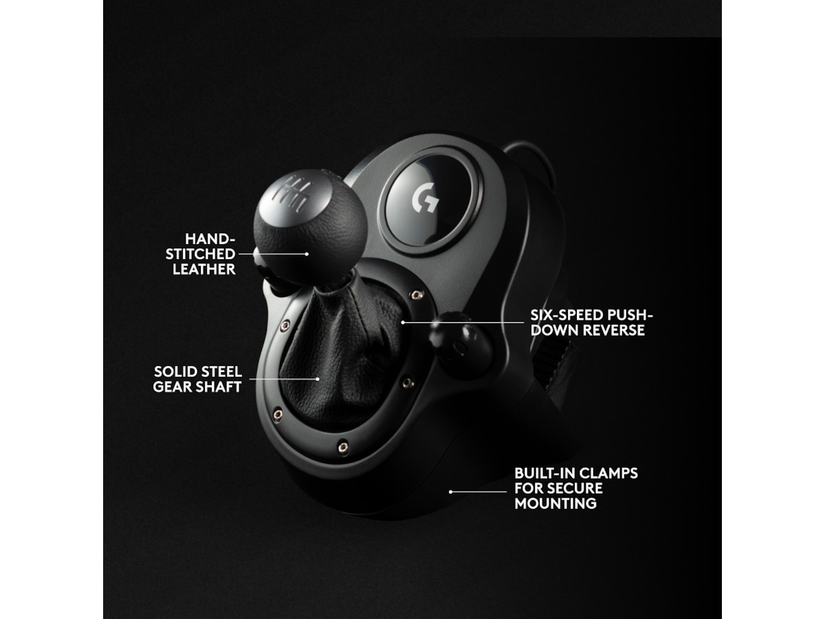 Logitech G923 og Driving Force Shifter Bundle - Rat og pedaler