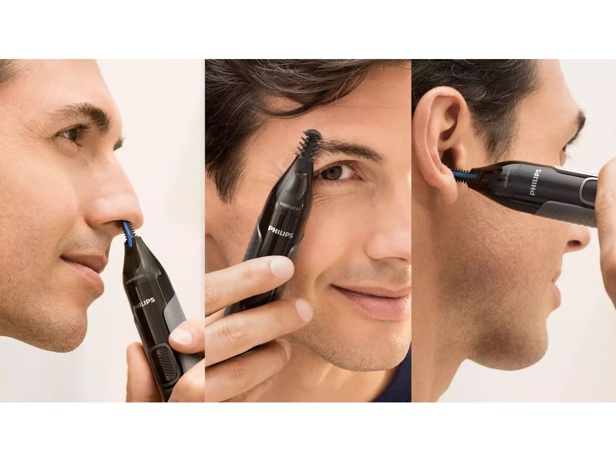 Philips series 3000 Næse-, øre- og øjenbrynstrimmer NT3650/16 Barbermaskine