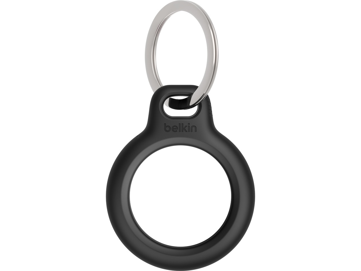 Belkin holder til AirTag, med nøglering - sort Bluetooth tracker & GPS