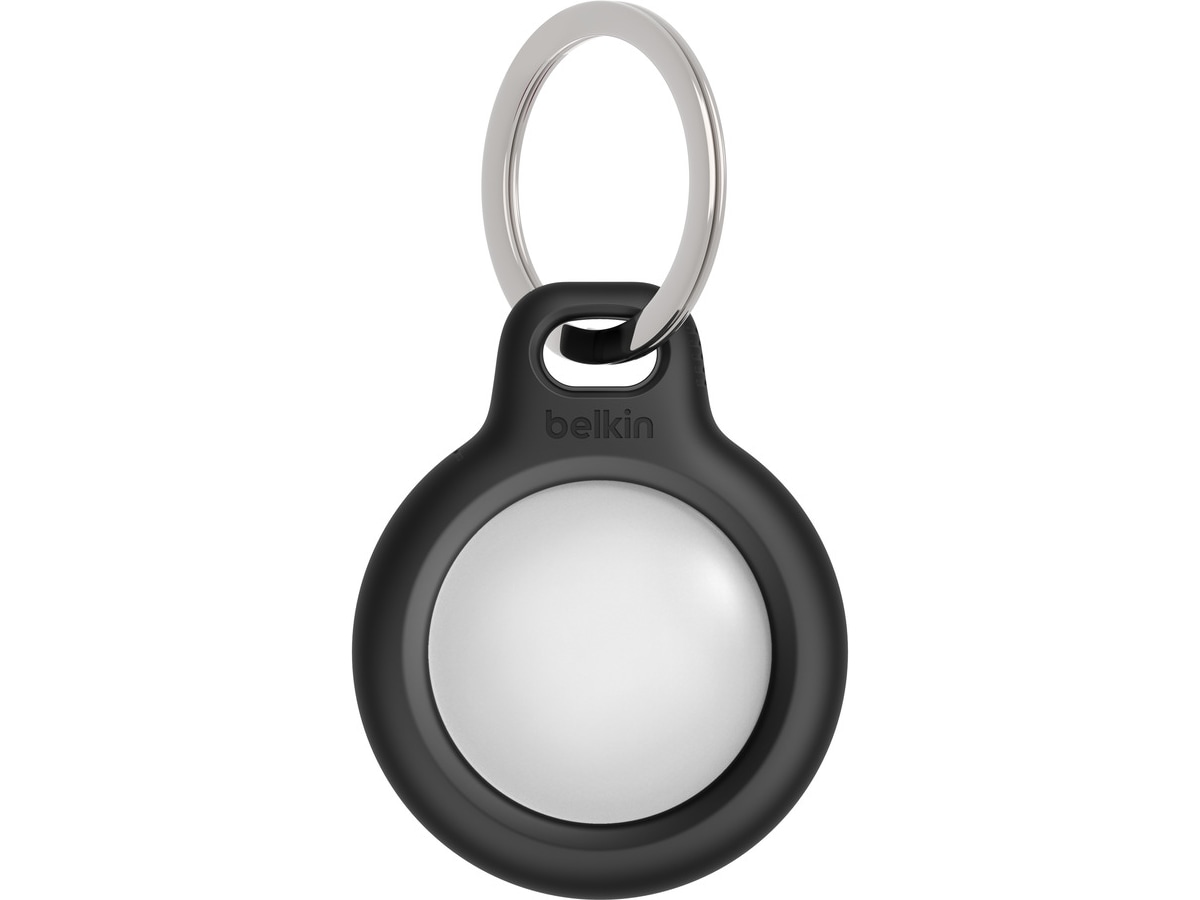 Belkin holder til AirTag, med nøglering - sort Bluetooth tracker & GPS
