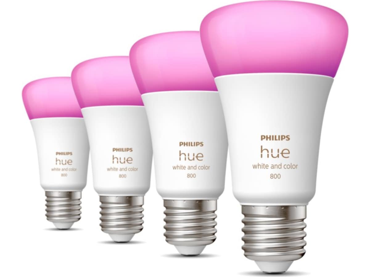 Philips Hue WCA pærer 6,5 W A60 E27 4 stk LED-pærer & elpærer